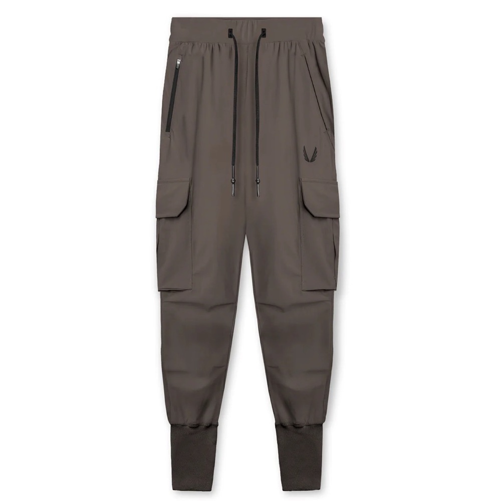 0437. TETRA-LITE™ CARGO HIGH RIB JOGGER - DEEP TAUPE